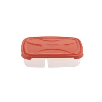 Cutie alimente dreptunghiulară 2 comp. 0.5lt+0.3lt Fresco
