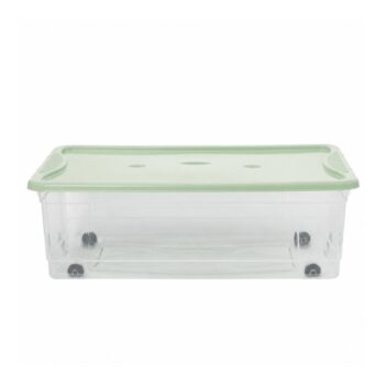 Cutie de depozitare 32lt cu rotile