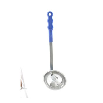 Polonic adânc din inox cu mâner din plastic